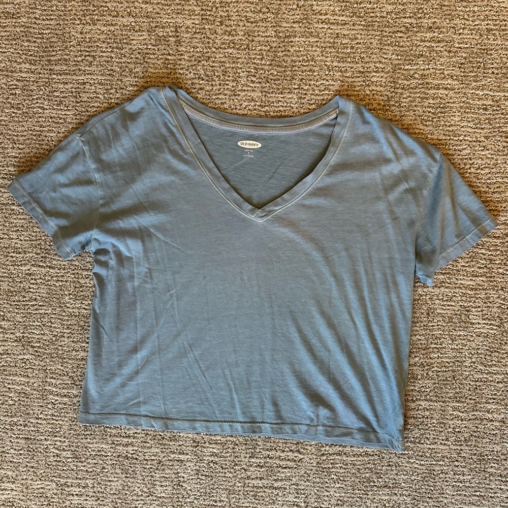 OLD NAVY V-Neck Crop Top